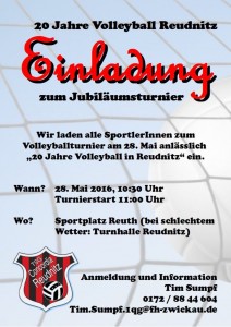 Jubiläumsturnier_Einladung_Volleyball