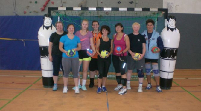 Trainingslager vom 19.08.2016 bis 21.08.2016 der Handball Frauen/Jugend in Naumburg